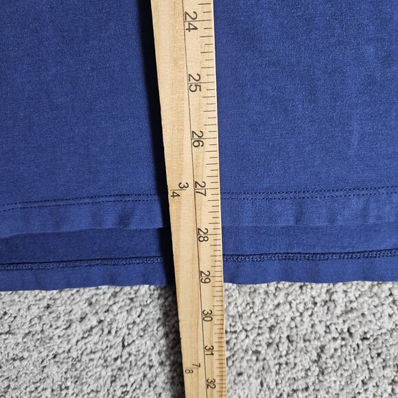 B Draddy Shirt Mens Large Blue Polo Stretch Golf Faded Pima Cotton Blend *Read* - Picture 6 of 12